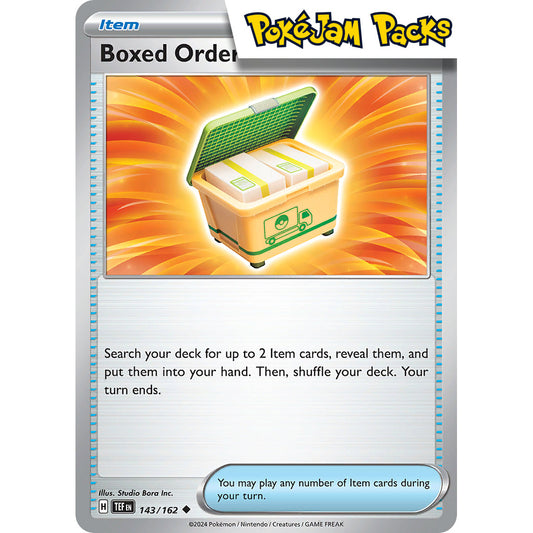 Boxed Order - 143/162 - Uncommon - Temporal Forces - Pokémon TCG