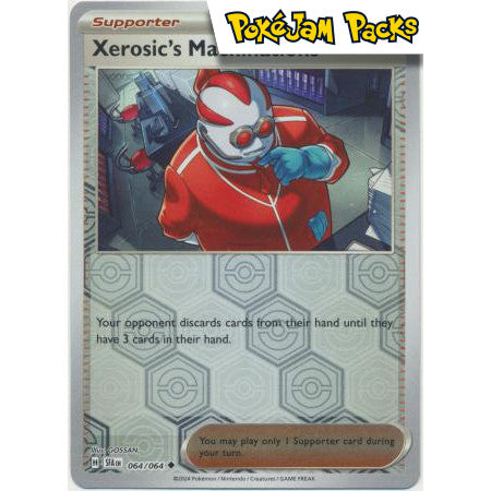 Xerosic's Machinations - 064/064 - Uncommon Reverse Holo - Shrouded Fable - Pokémon TCG