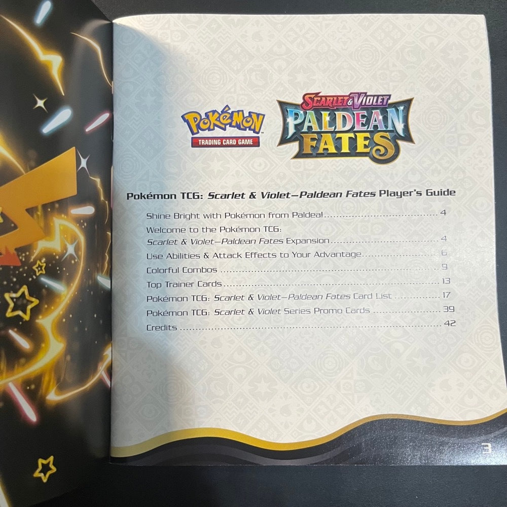 Pokémon Player's Guide - Paldean Fates - Pokémon TCG