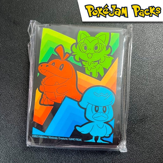 Pokémon Card Sleeve Pack - 65 pcs Paldea Evolved Card Sleeves - Pokémon TCG