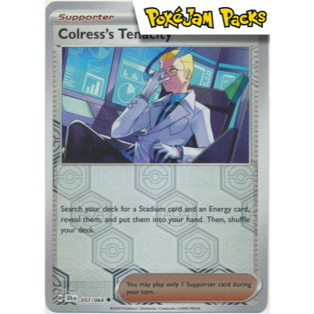 Colress's Tenacity - 057/064 - Uncommon Reverse Holo - Shrouded Fable - Pokémon TCG