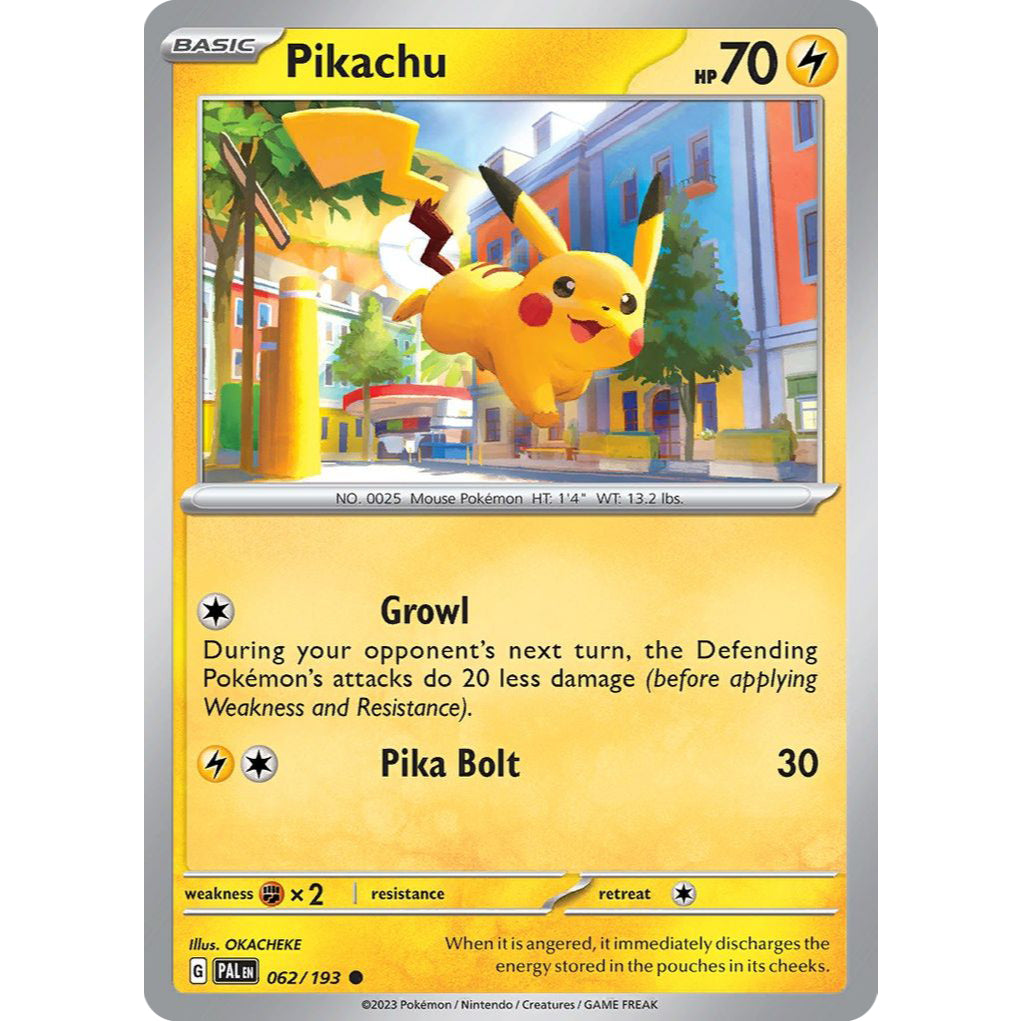 Pikachu Cards - Normal, Common/Uncommon, Reverse Holo - Pokémon TCG