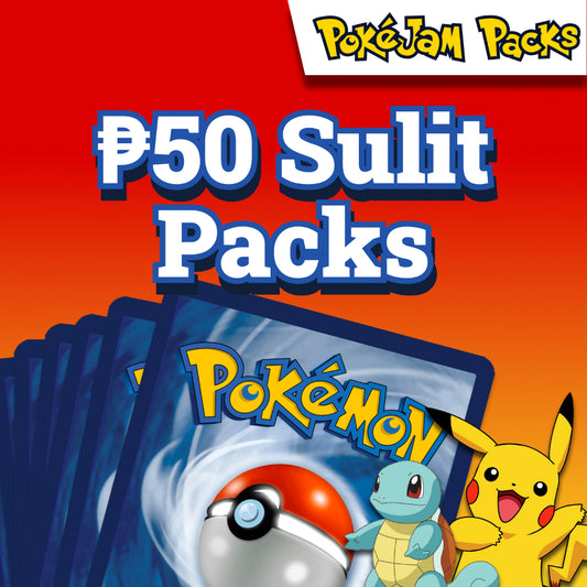 50 Peso Sulit Packs - Original Pokemon Cards - No Repeat Holos, Reverse, Trainers