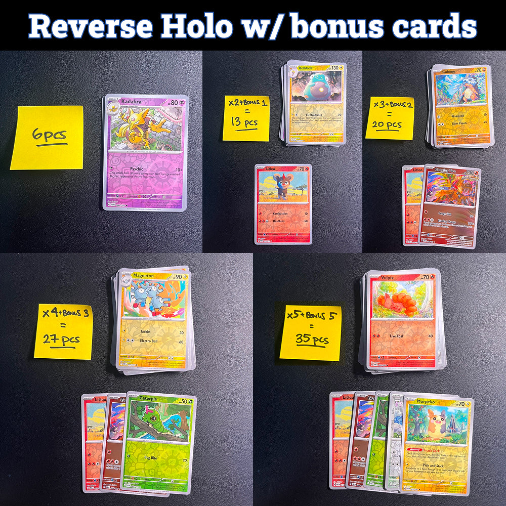 50 Peso Sulit Packs - Original Pokemon Cards - No Repeat Holos, Reverse, Trainers