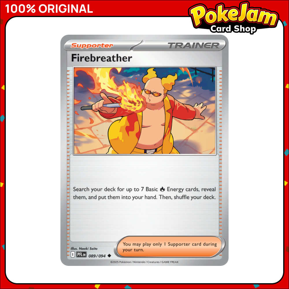 Firebreather 89/94 - Uncommon - Phantasmal Flames - Pokemon Card