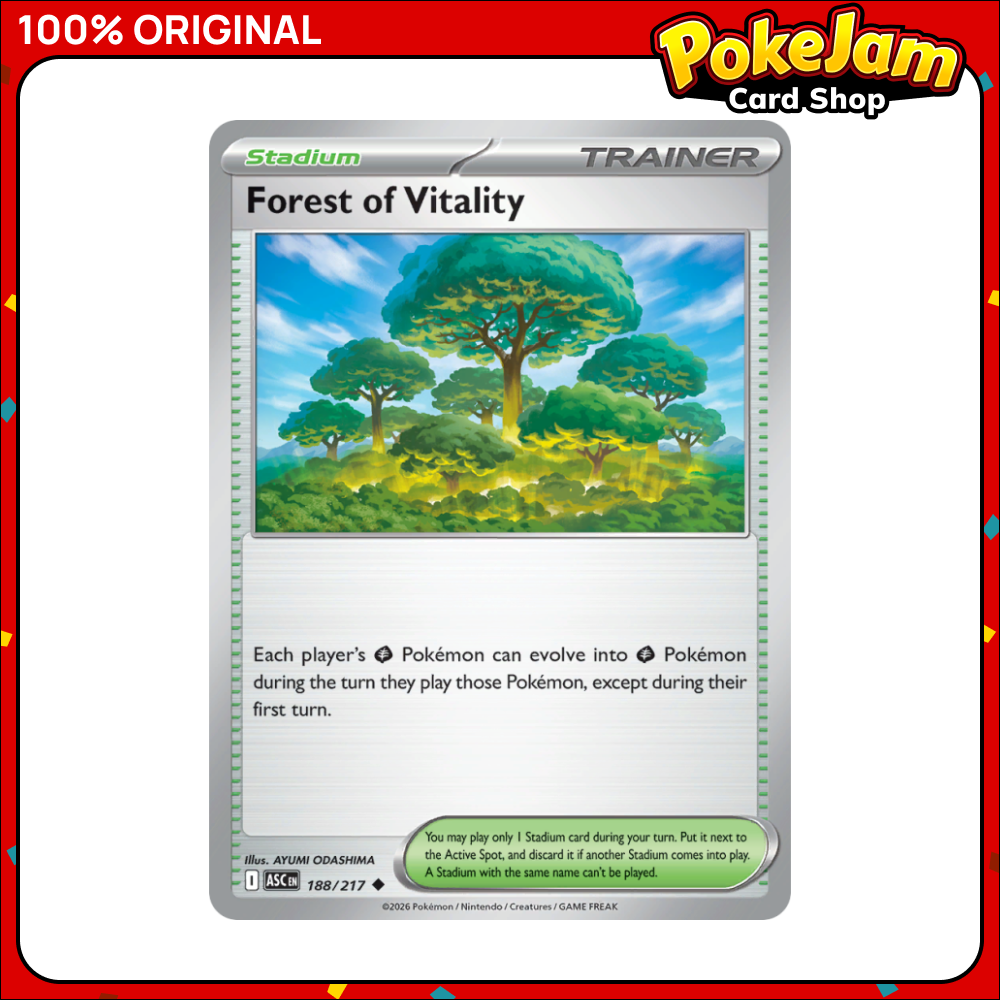 Forest of Vitality 188/217 - Uncommon - Ascended Heroes - Pokemon Card
