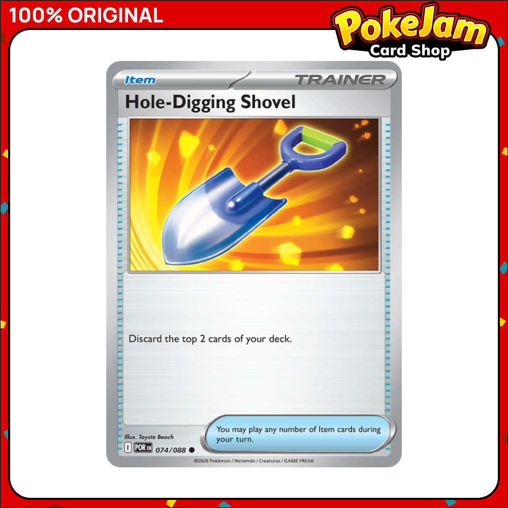 Hole-Digging Shovel 74/88 - Common - Perfect Order - Pokemon Card