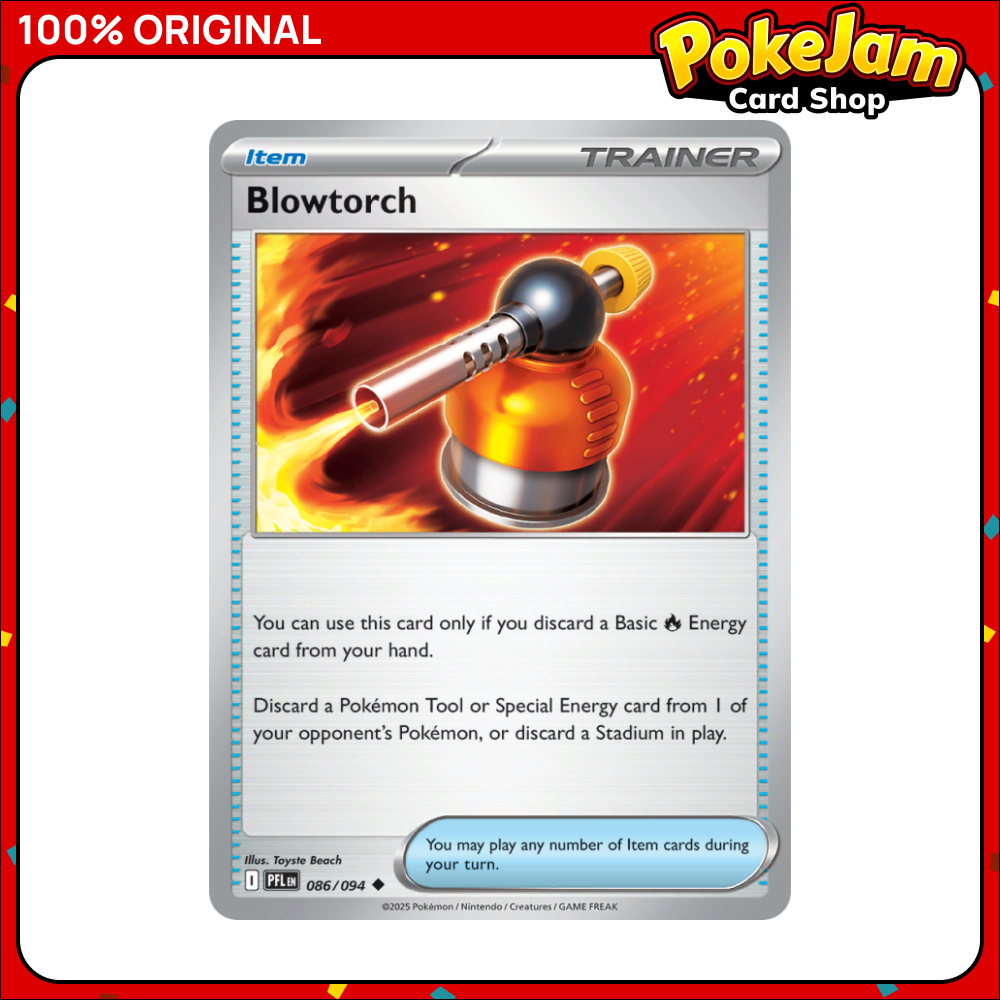 Blowtorch 86/94 - Uncommon - Phantasmal Flames - Pokemon Card