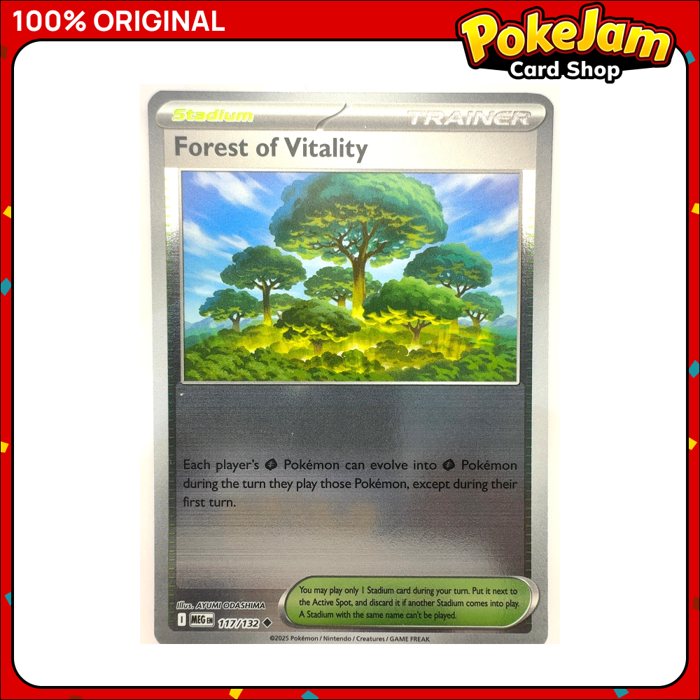 Forest of Vitality 188/217 - Reverse Hologram - Ascended Heroes - Pokemon Card