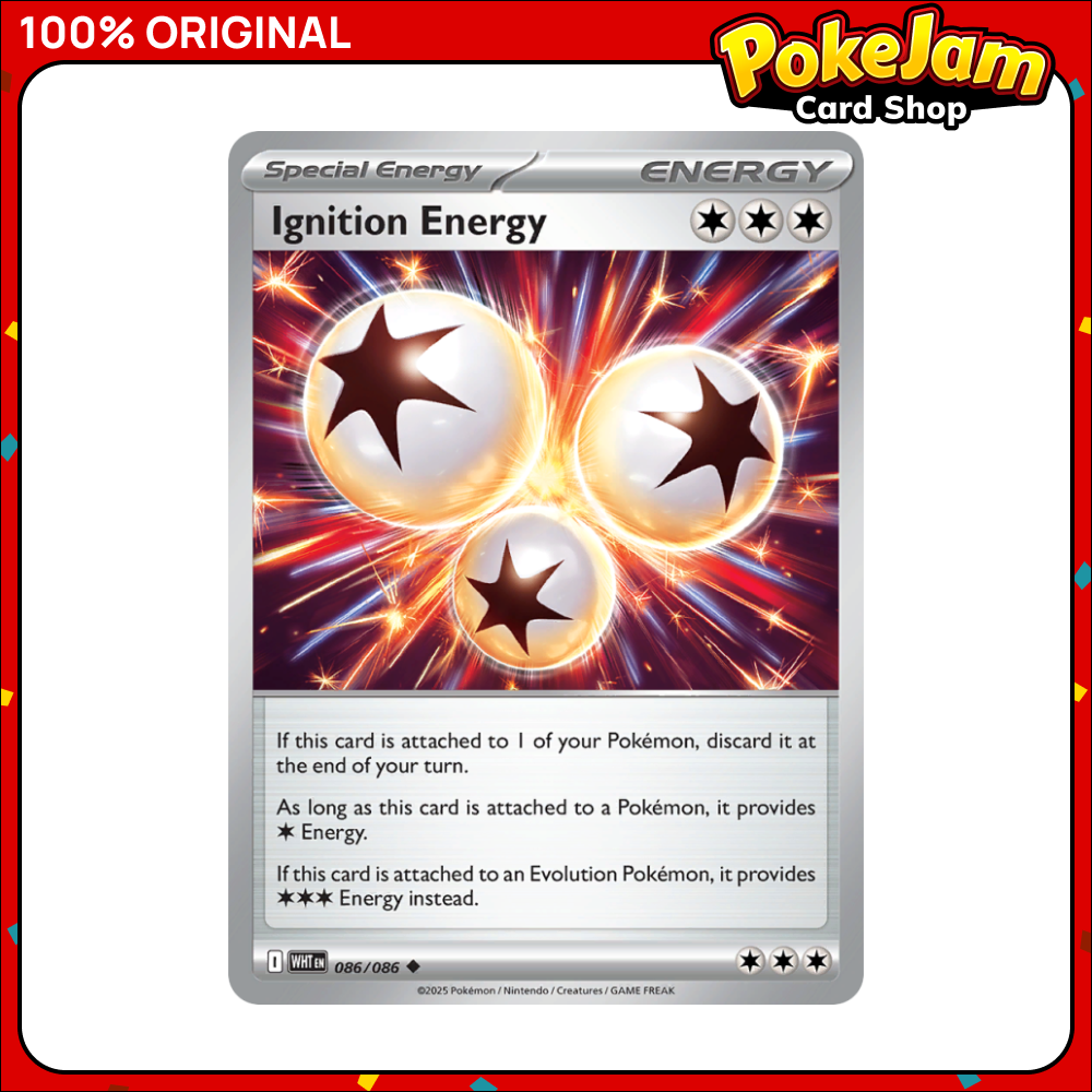 Ignition Energy 86/86 - Uncommon - White Flare - Pokemon Card