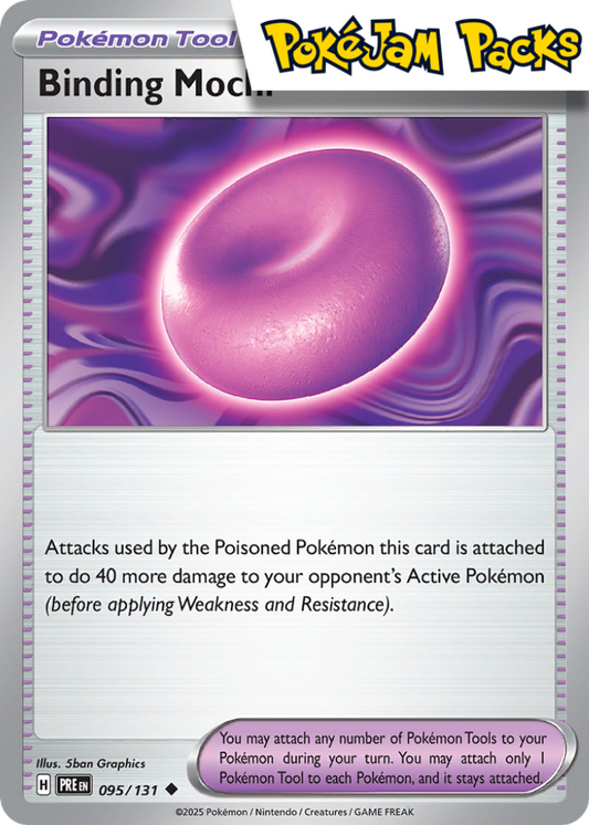 Binding Mochi - 095/131 - Uncommon - Prismatic Evolutions - Pokemon TCG