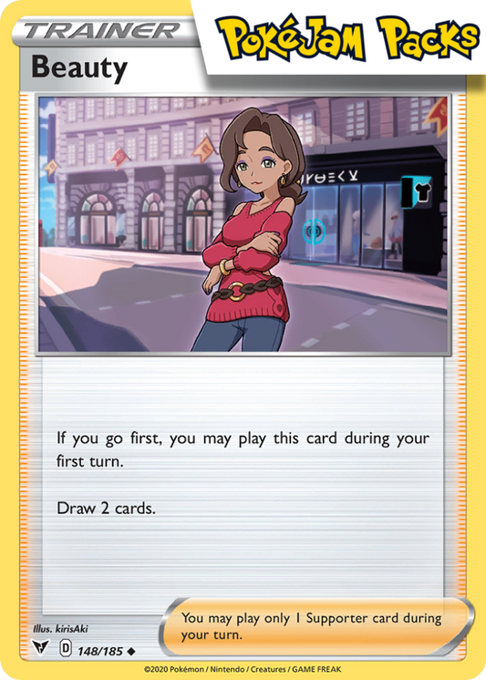 Beauty - 148/185 - Uncommon - Vivid Voltage - Pokemon TCG