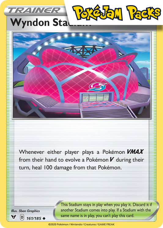 Wyndon Stadium - 161/185 - Uncommon - Vivid Voltage - Pokemon TCG