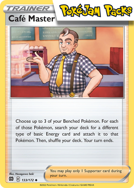 Cafe Master - 133/172 - Uncommon - Brilliant Stars - Pokemon TCG