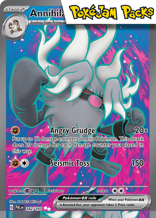Annihilape ex - 242/193 - Full Art Secret Rare - Paldea Evolved - Pokemon TCG