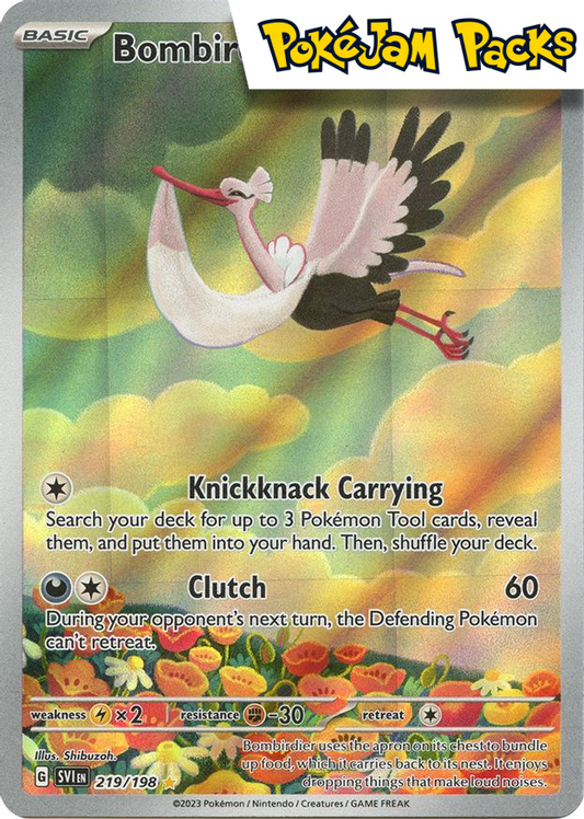 Bombirdier - 219/198 - Illustration Rare - Scarlet & Violet - Pokemon TCG