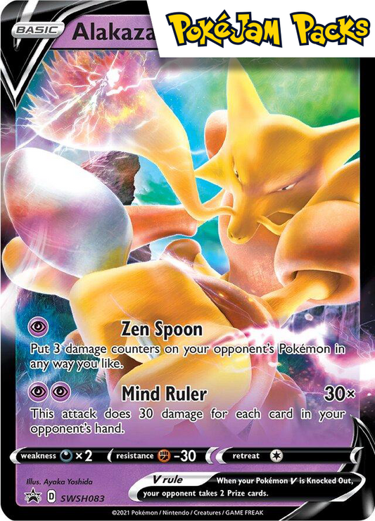 Alakazam V - SWSH083 - Promo - Sword & Shield Promos - Pokemon TCG