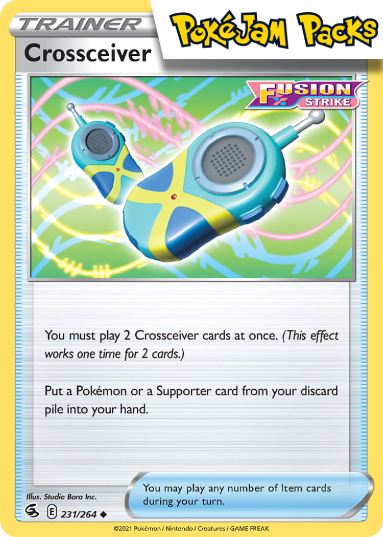 Crossceiver - 231/264 - Uncommon - Fusion Strike - Pokemon TCG