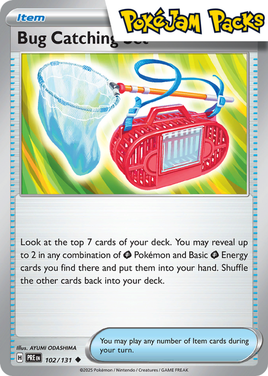 Bug Catching Set - 102/131 - Uncommon - Prismatic Evolutions - Pokemon TCG