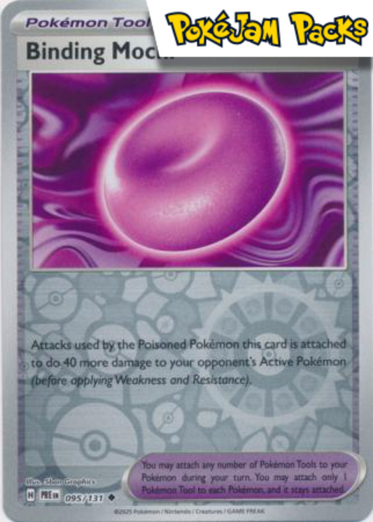 Binding Mochi - 095/131 - Uncommon Reverse Holo - Prismatic Evolutions - Pokemon TCG