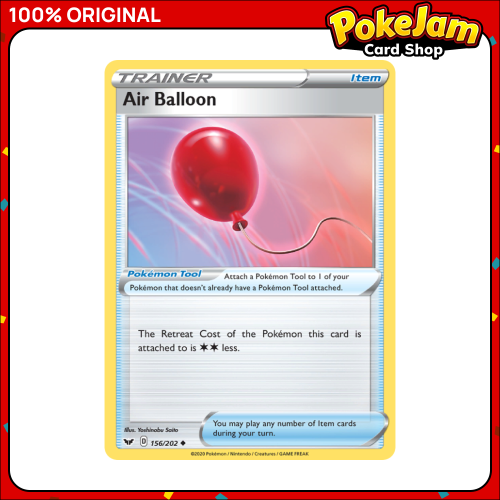 Air Balloon - 156/202 - Uncommon - Sword & Shield (Base Set) - Pokemon TCG