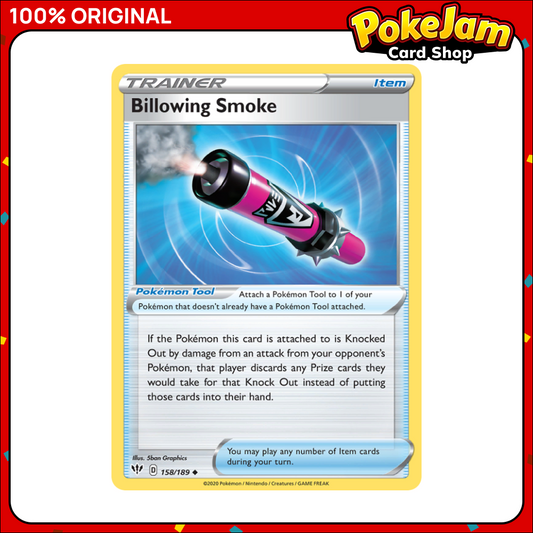 Billowing Smoke - 158/189 - Uncommon - Darkness Ablaze - Pokemon TCG