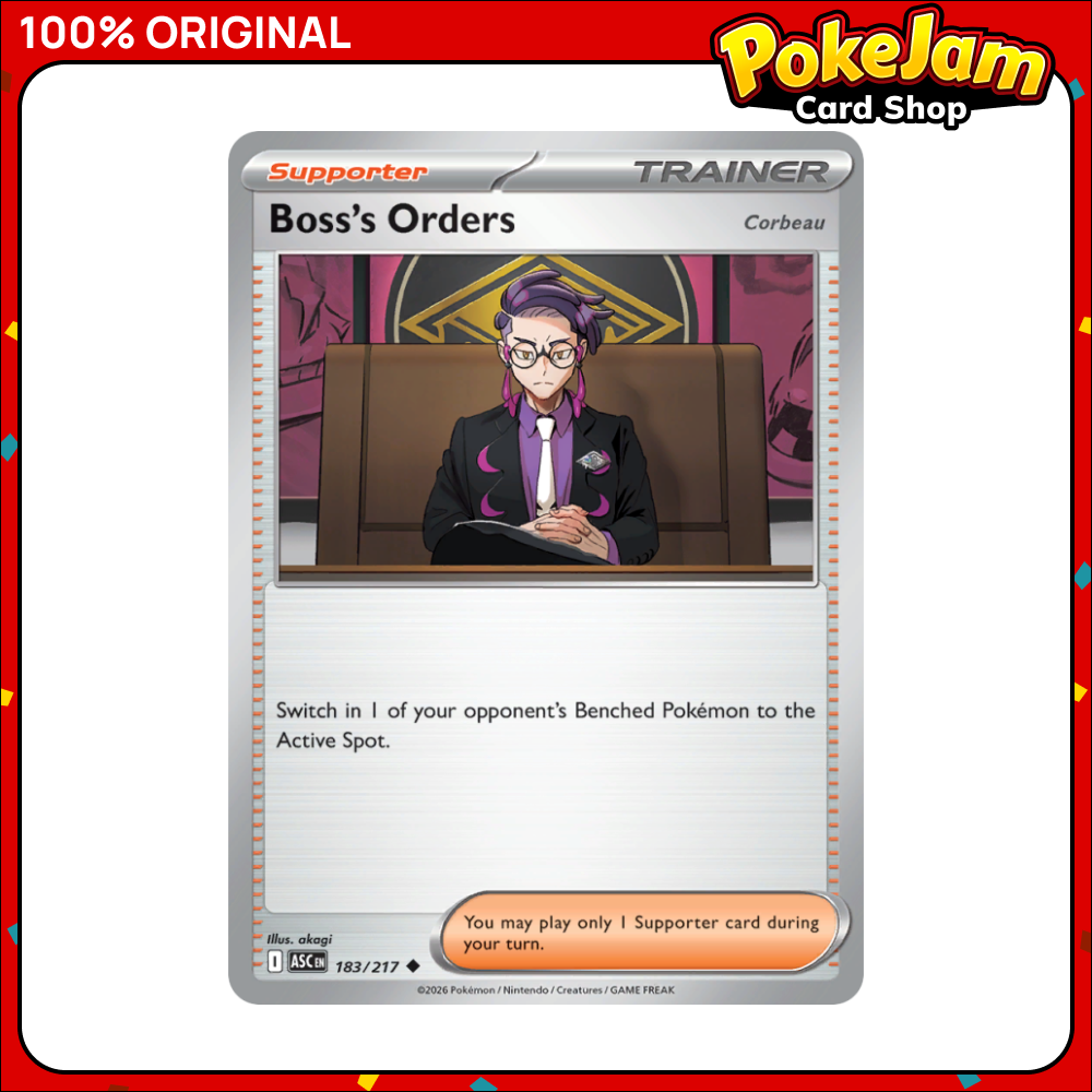 Boss's Orders 183/217 - Uncommon - Ascended Heroes - Pokemon Card