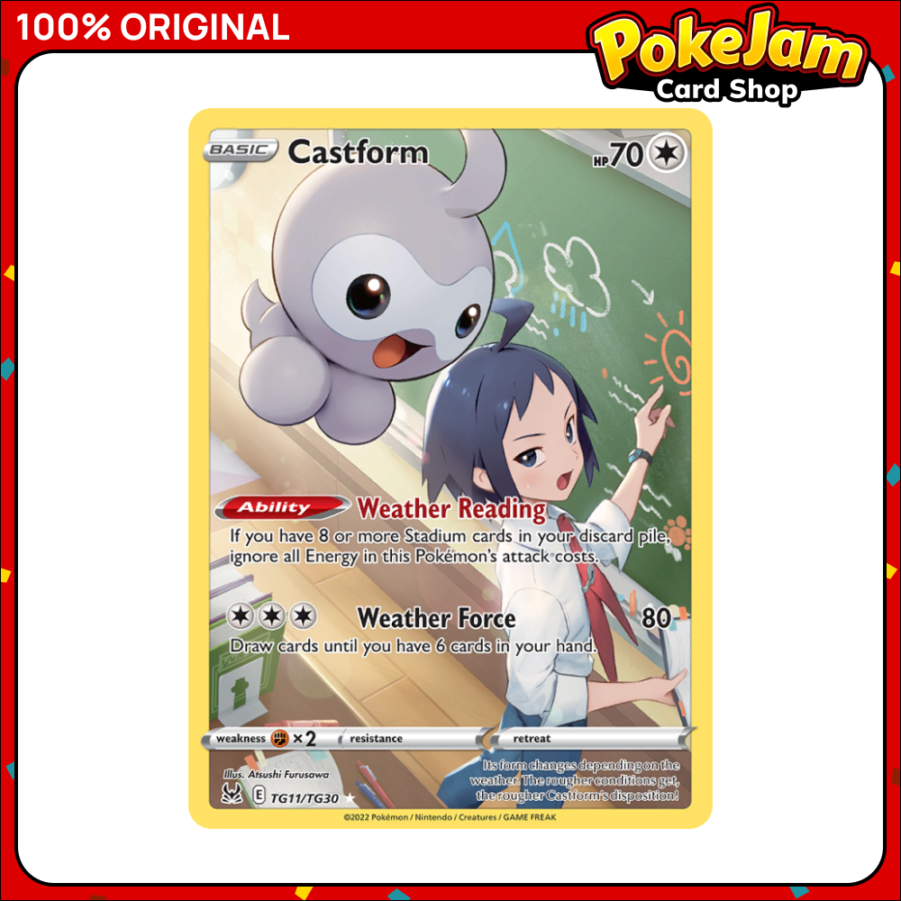 Castform - TG11/TG30 - Holo Rare - Sword & Shield: Lost Origin - Pokemon TCG
