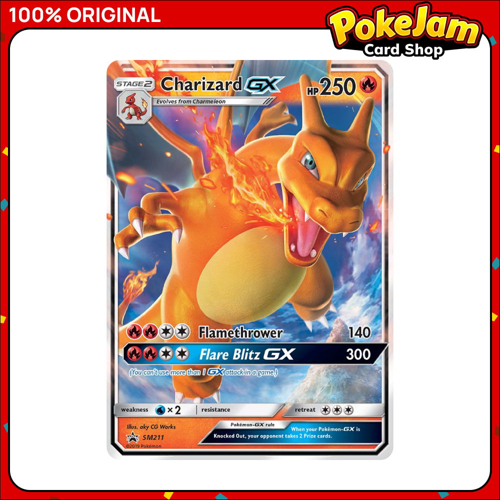 Charizard GX - SM211 - Promo - Sun & Moon Promos - Pokemon TCG