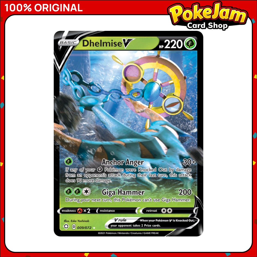 Dhelmise V - 009/072 - Ultra Rare - Shining Fates - Pokemon TCG