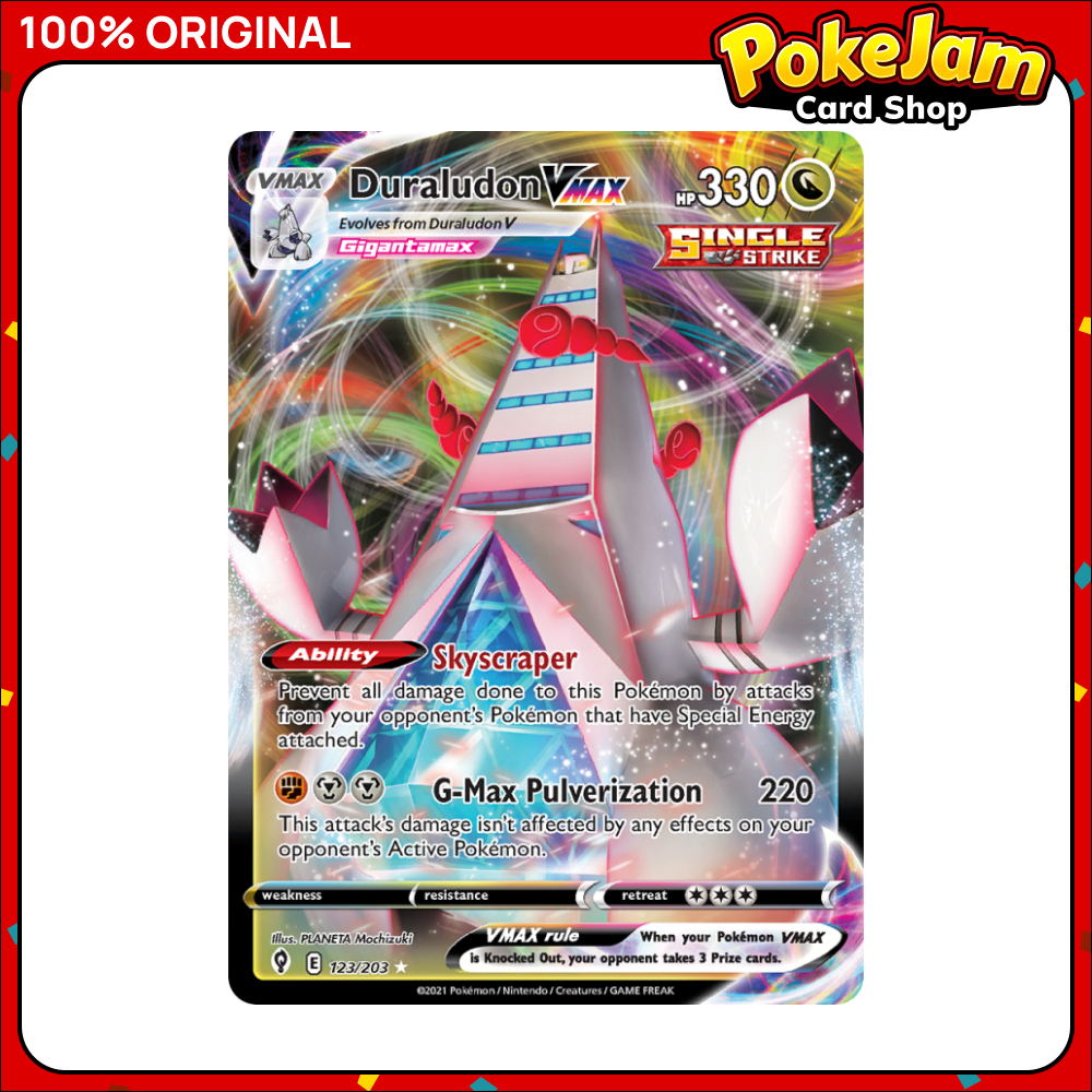 Duraludon VMAX - 123/203 - Ultra Rare - Sword & Shield: Evolving Skies - Pokemon TCG
