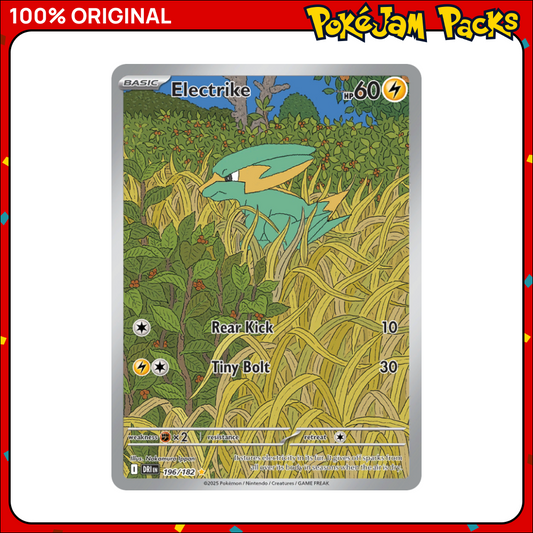 Electrike - 196/182 - Illustration Rare - Destined Rivals - Pokemon Card
