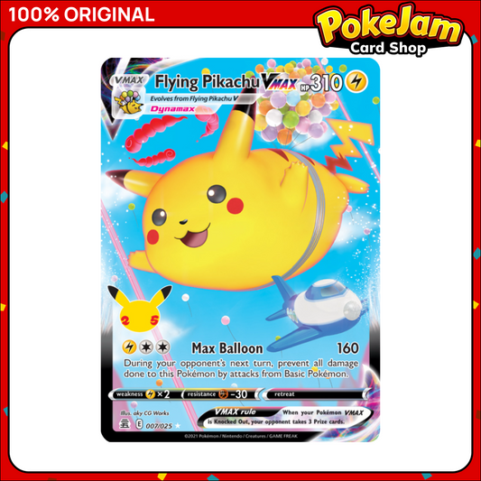 Flying Pikachu VMAX - 7/25 - Ultra Rare - Celebrations - Pokemon TCG