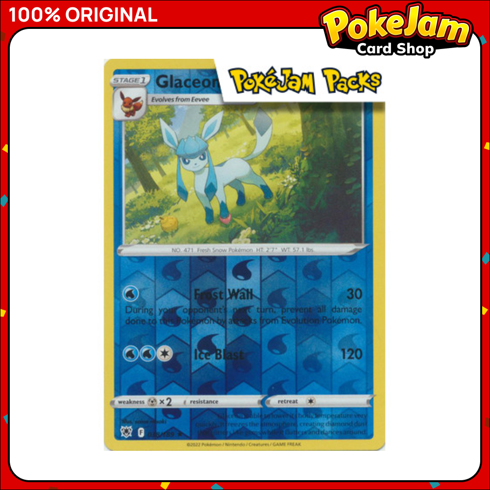 Glaceon - 038/189 - Rare Reverse Holo - Astral Radiance - Pokemon TCG