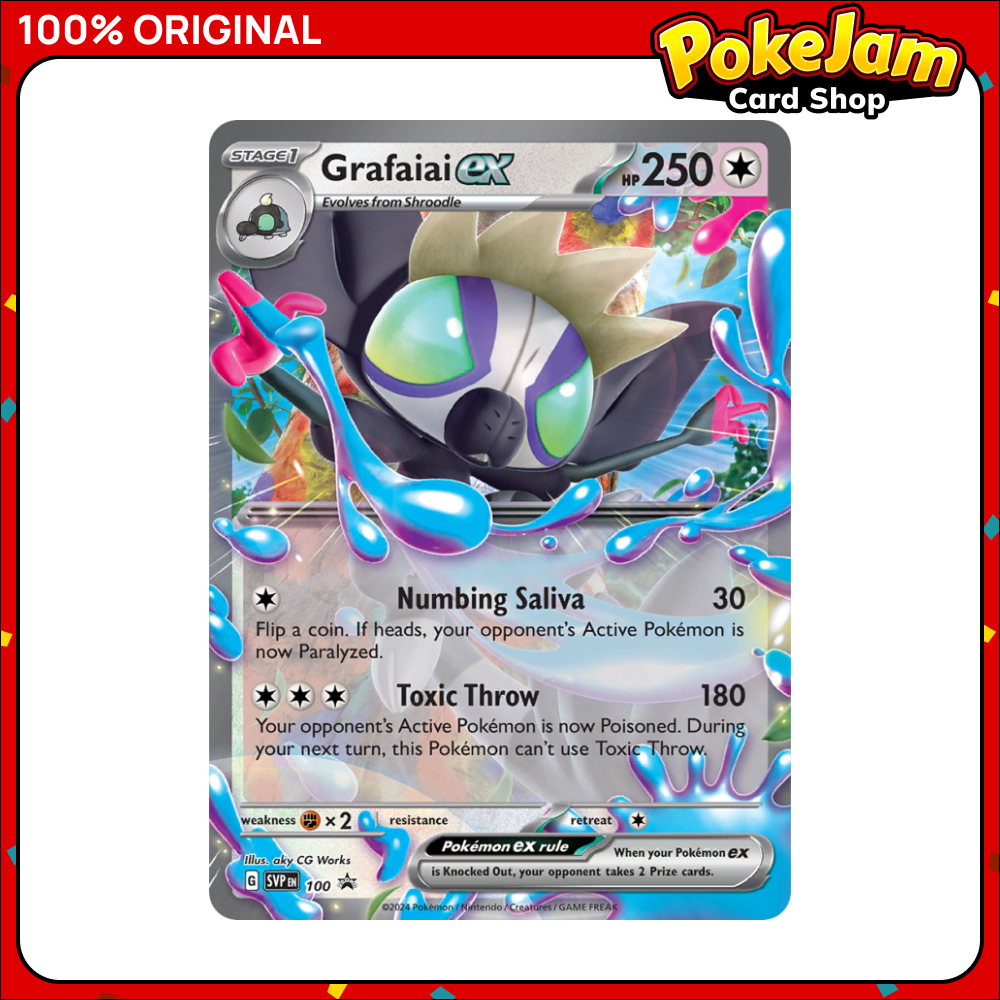 Grafaiai ex - 100/ - None - SVP Black Star Promos - Pokemon Card