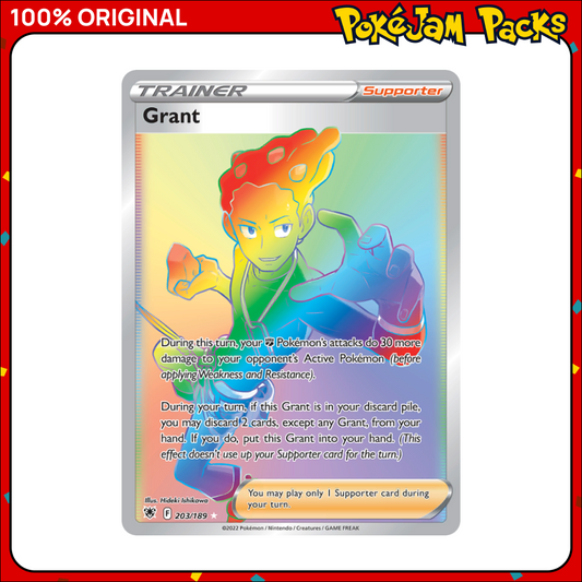 Grant - 203/189 - Secret Rare - Astral Radiance - Pokemon Card