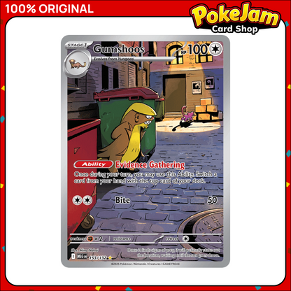 Gumshoos - 153/132 - Illustration Rare - Mega Evolution