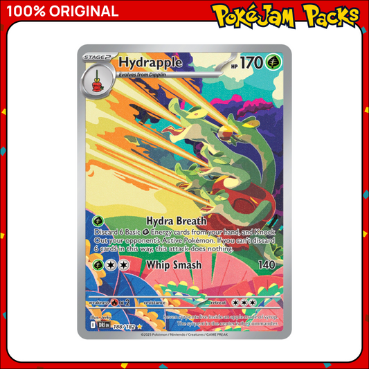 Hydrapple - 188/182 - Illustration Rare - Destined Rivals - Pokemon Card