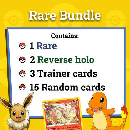 Pokemon Card Happy Bundles - Guaranteed Card Packs - TCG Trading Card Game