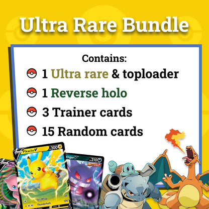 Pokemon Card Happy Bundles - Guaranteed Card Packs - TCG Trading Card Game