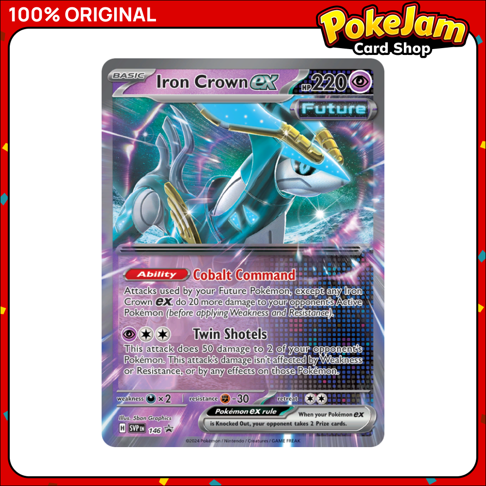 Iron Crown ex - 146/ - None - SVP Black Star Promos - Pokemon Card