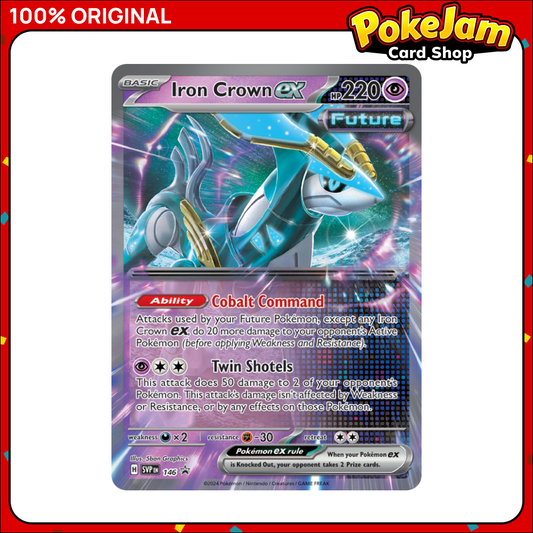 Iron Crown ex - 146/ - None - SVP Black Star Promos - Pokemon Card