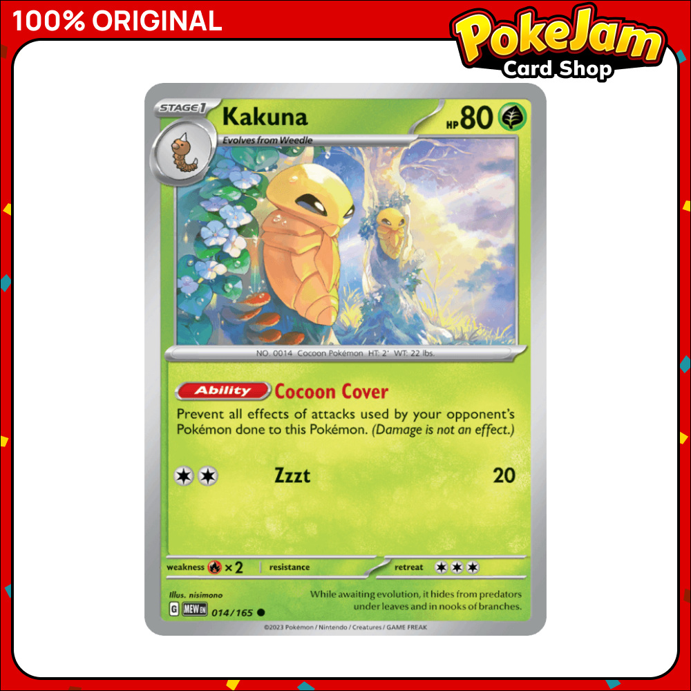 Kakuna - 14/165 - Common - Scarlet & Violet 151