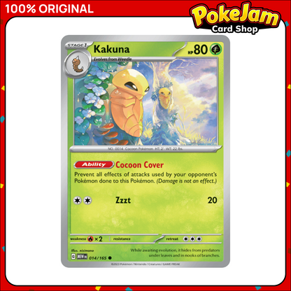 Kakuna - 14/165 - Common - Scarlet & Violet 151