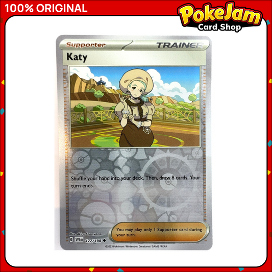 Katy 177/198 - Reverse Hologram - Scarlet & Violet - Pokemon Card