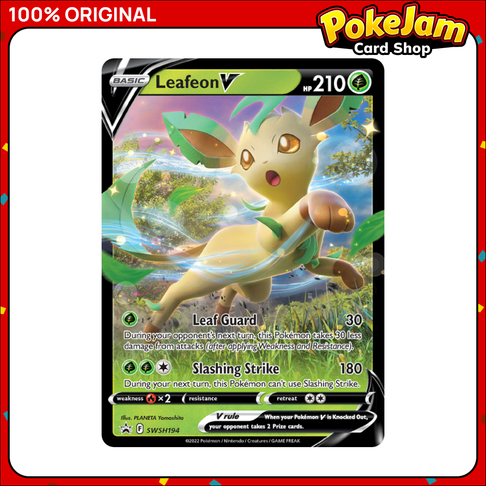 Leafeon V - SWSH194 - Promo - Sword & Shield Promos - Pokemon TCG