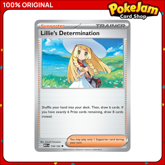 Lillie's Determination 119/132 - Uncommon - Mega Evolution - Pokemon Card