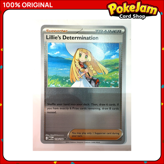 Lillie's Determination 192/217 - Reverse Hologram - Ascended Heroes - Pokemon Card
