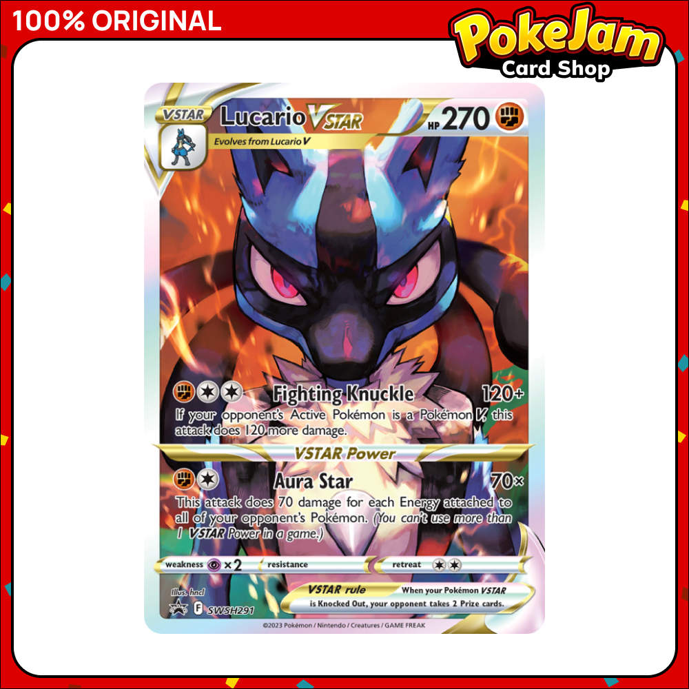 Lucario VSTAR - SWSH291 - Promo - Sword & Shield - Pokemon TCG