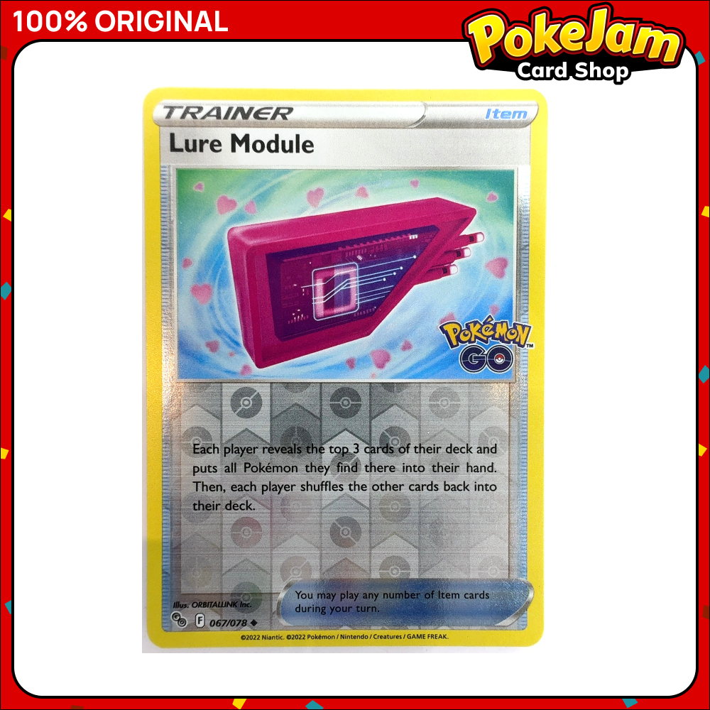 Lure Module 67/78 - Reverse Hologram - Pokemon GO - Pokemon Card